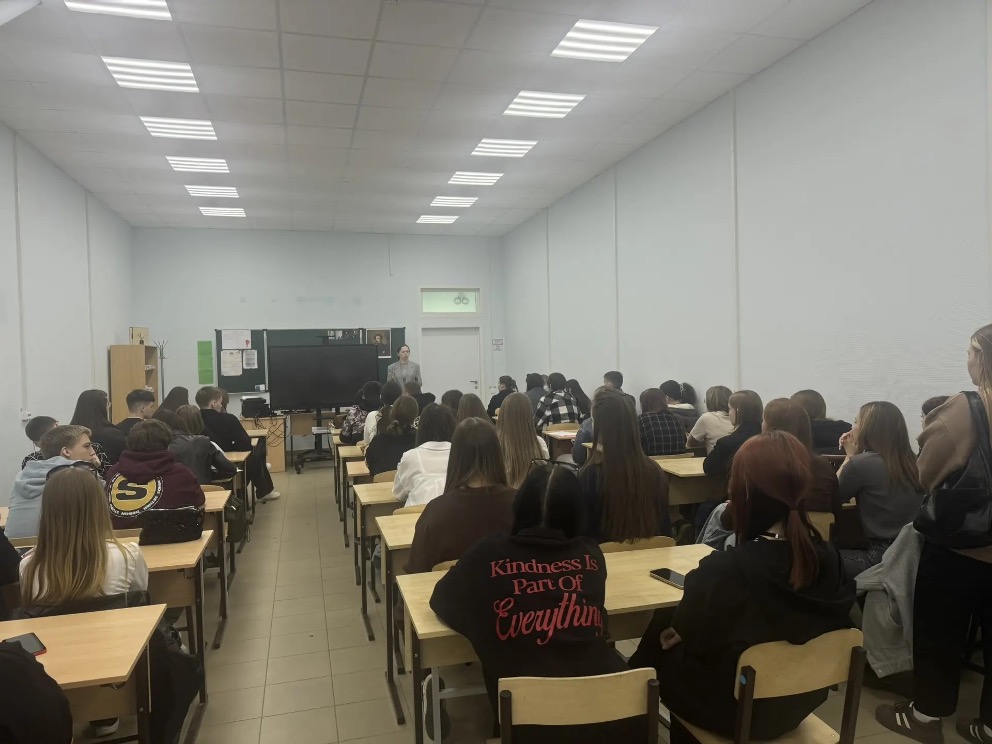 Профориентационная встреча с представителями  университета "МИР".